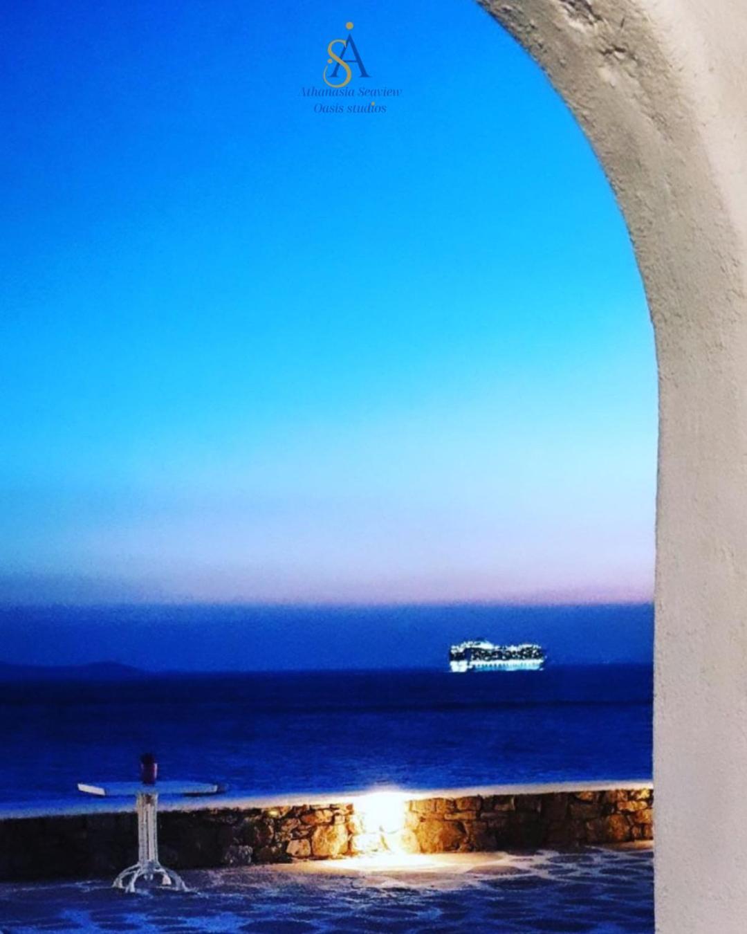 Mykonos Athanasia Seaview Oasis Studios By The Port Χουλάκια Εξωτερικό φωτογραφία