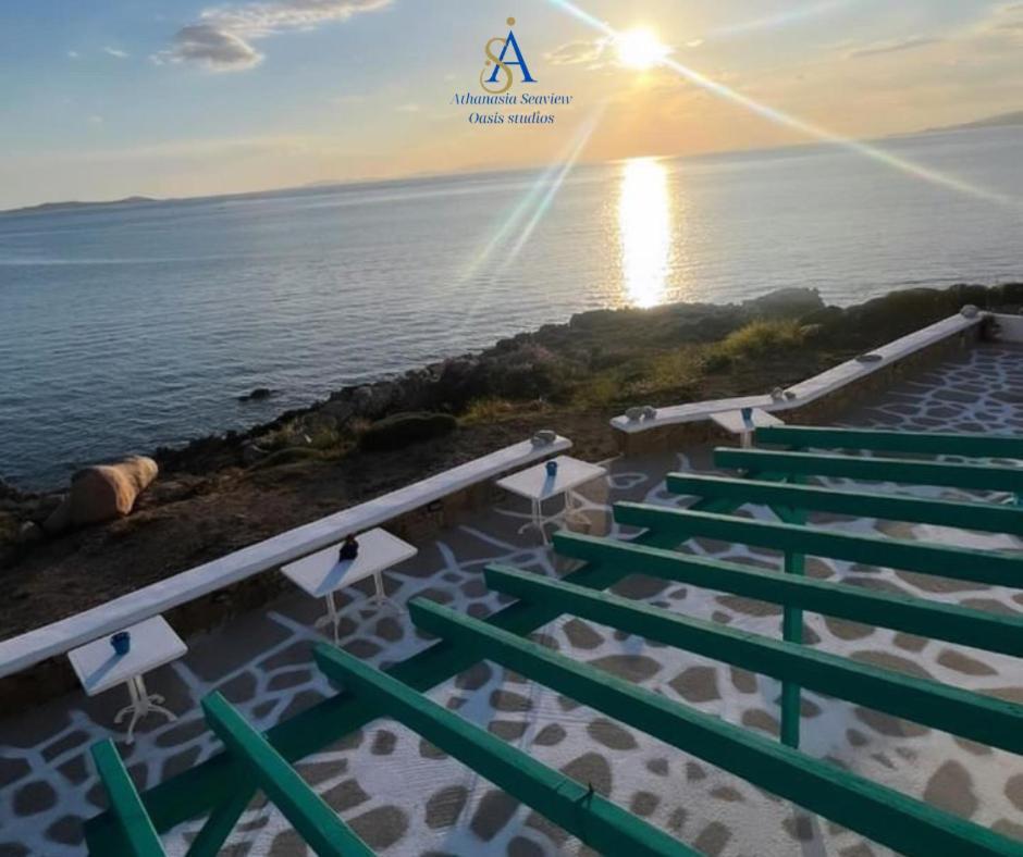 Mykonos Athanasia Seaview Oasis Studios By The Port Χουλάκια Εξωτερικό φωτογραφία